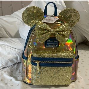 Iridescent Gold Disney Loungefly